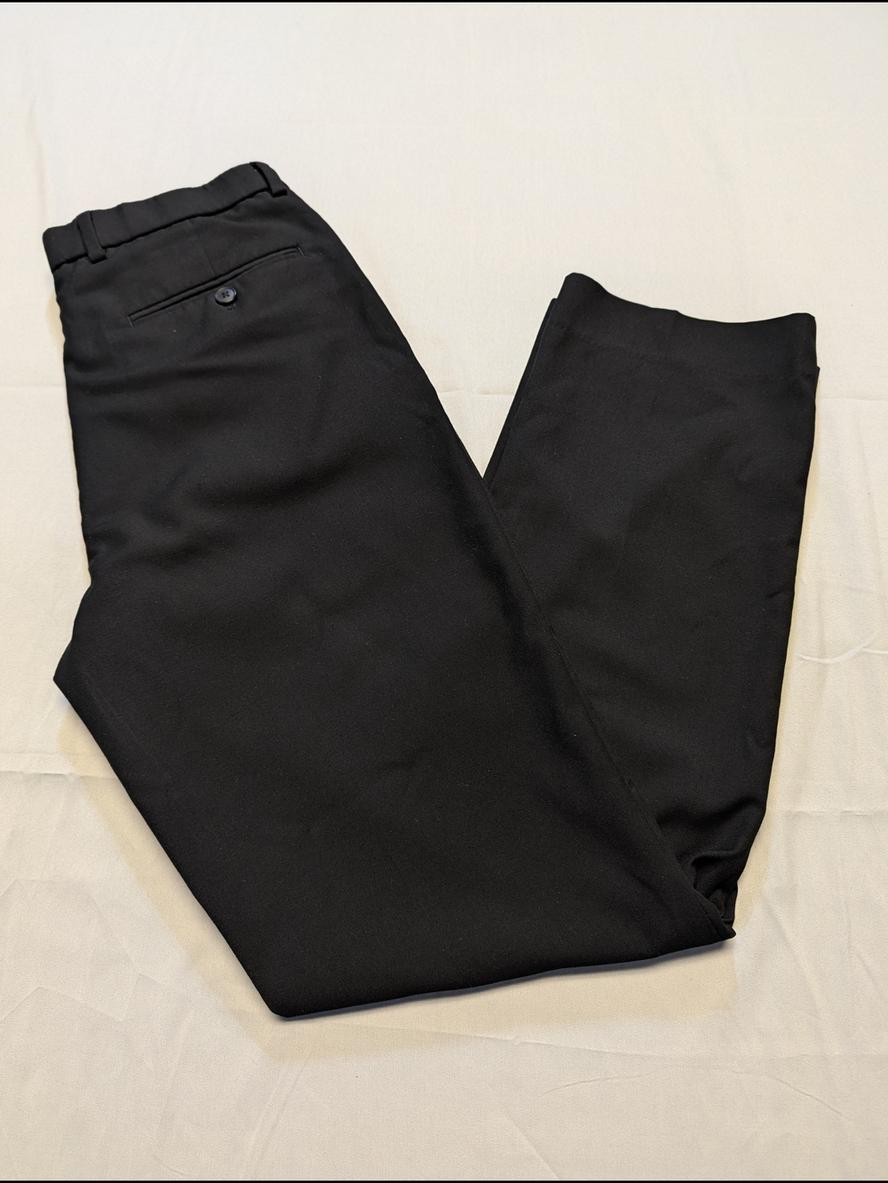 Awearness Kenneth Cole Mens Size 32/32 Performance Black Dress Pants